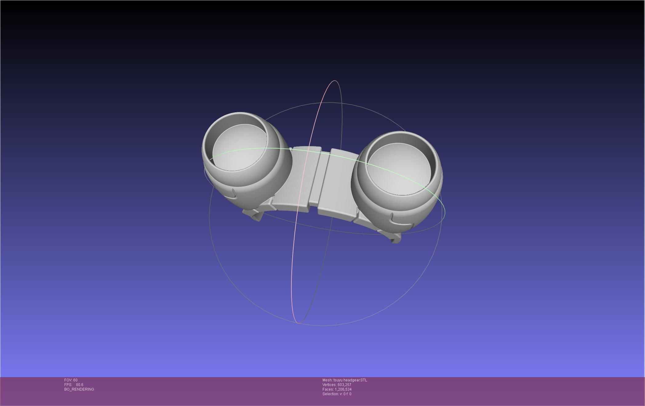 My Hero Academia Asui Tsuyu Headgear 3D print model_25