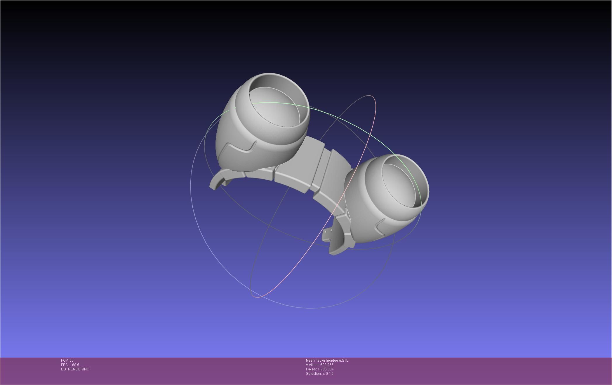 My Hero Academia Asui Tsuyu Headgear 3D print model_15