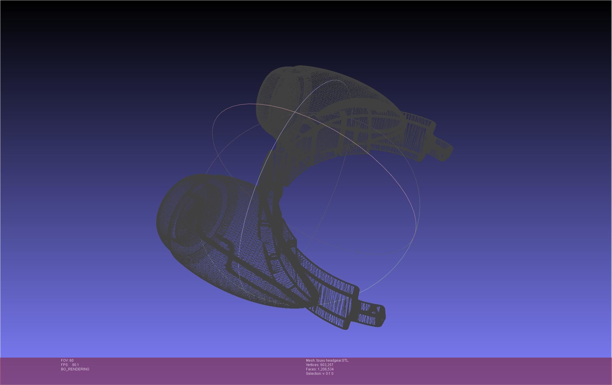 My Hero Academia Asui Tsuyu Headgear 3D print model_48