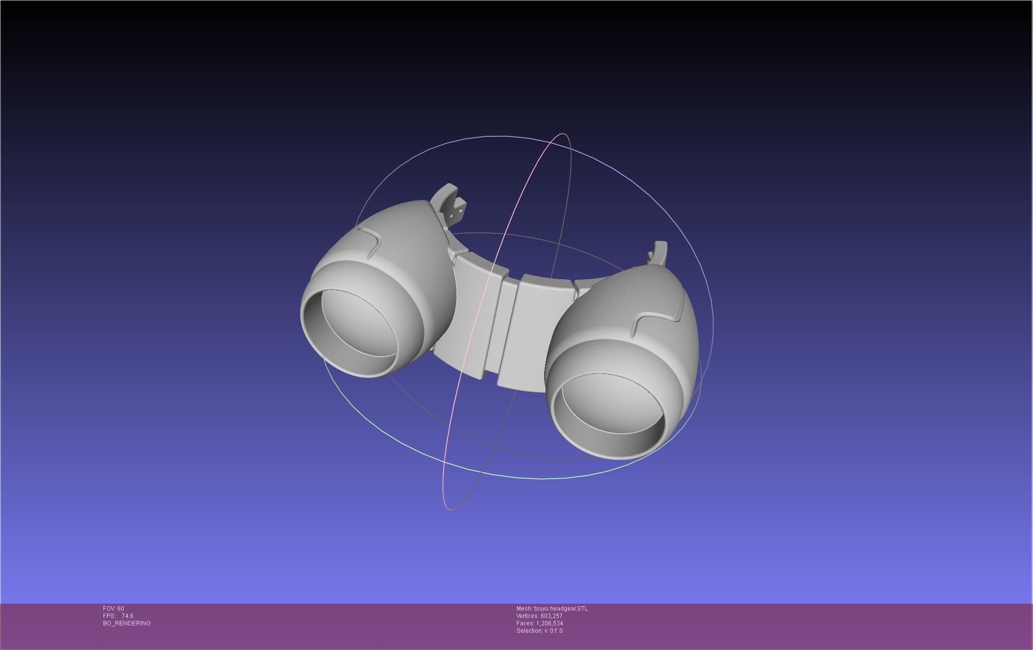 My Hero Academia Asui Tsuyu Headgear 3D print model_24