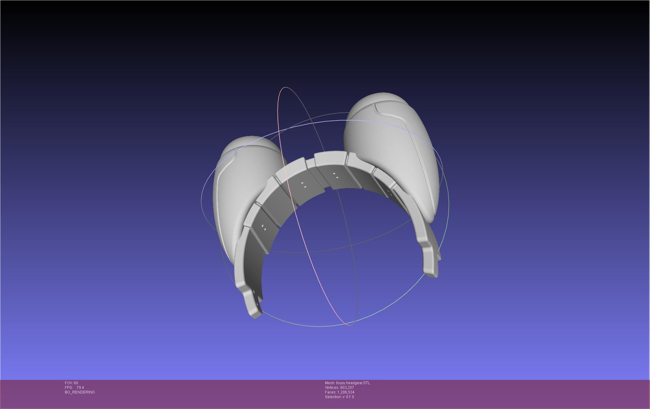 My Hero Academia Asui Tsuyu Headgear 3D print model_22