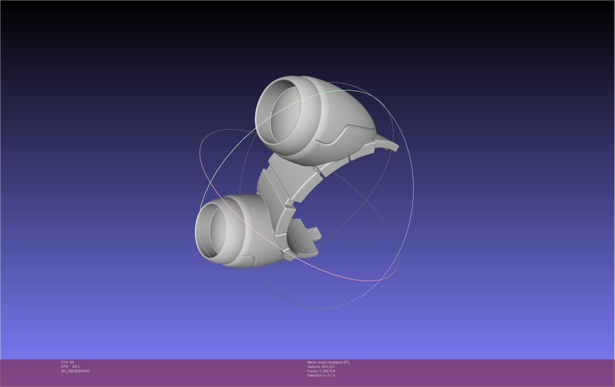 My Hero Academia Asui Tsuyu Headgear 3D print model_19