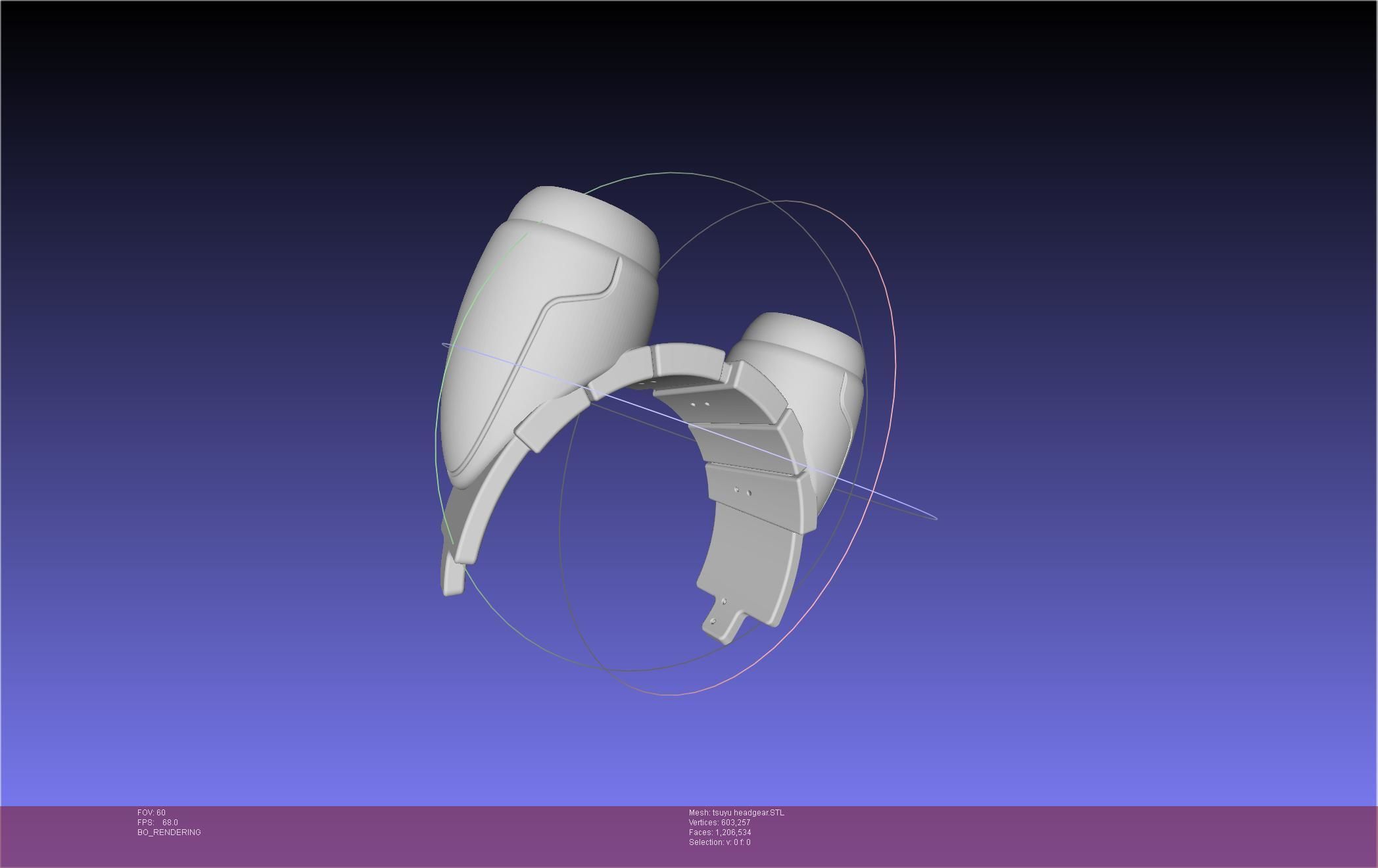 My Hero Academia Asui Tsuyu Headgear 3D print model_21