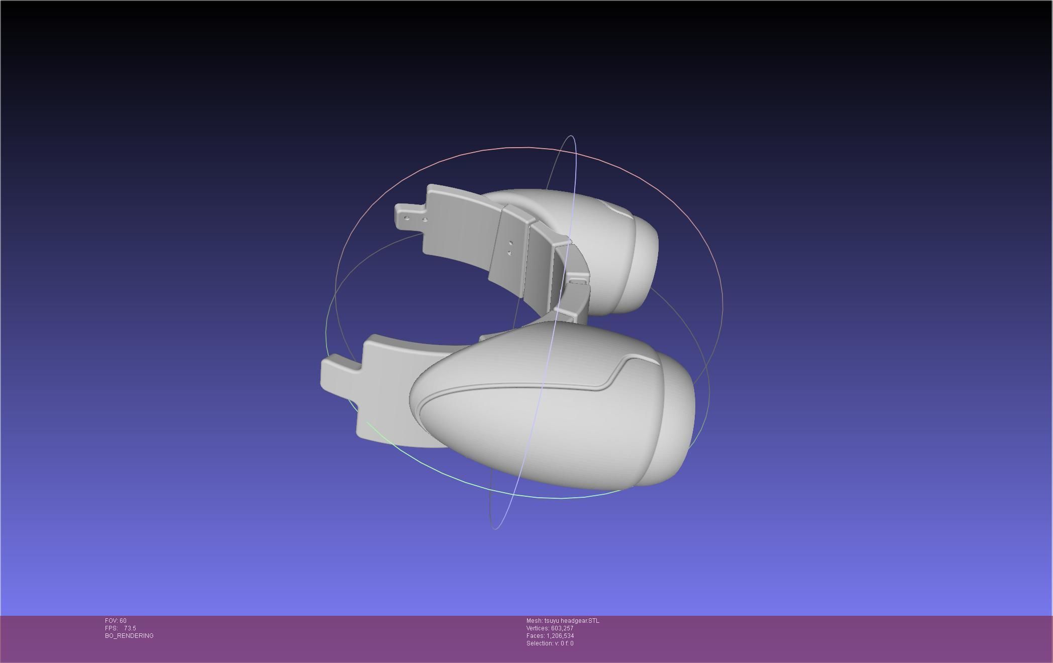 My Hero Academia Asui Tsuyu Headgear 3D print model_10