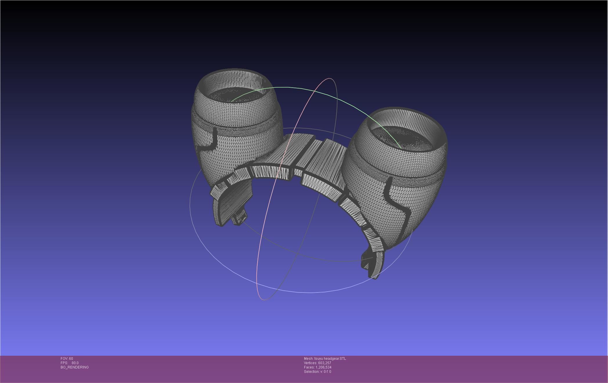 My Hero Academia Asui Tsuyu Headgear 3D print model_37