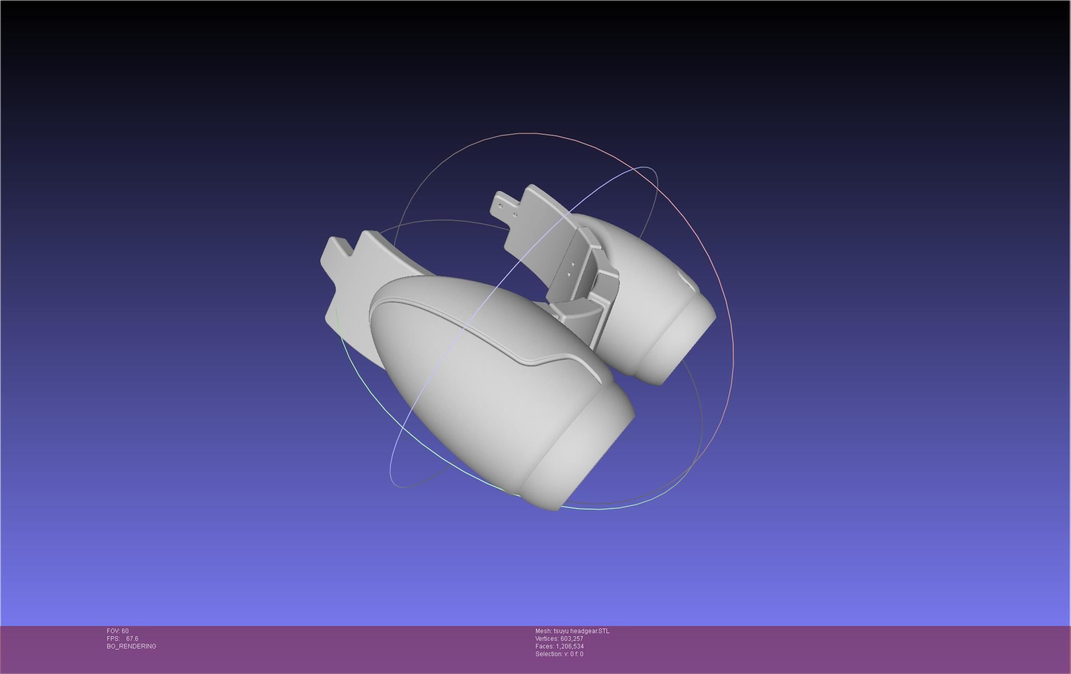 My Hero Academia Asui Tsuyu Headgear 3D print model_9