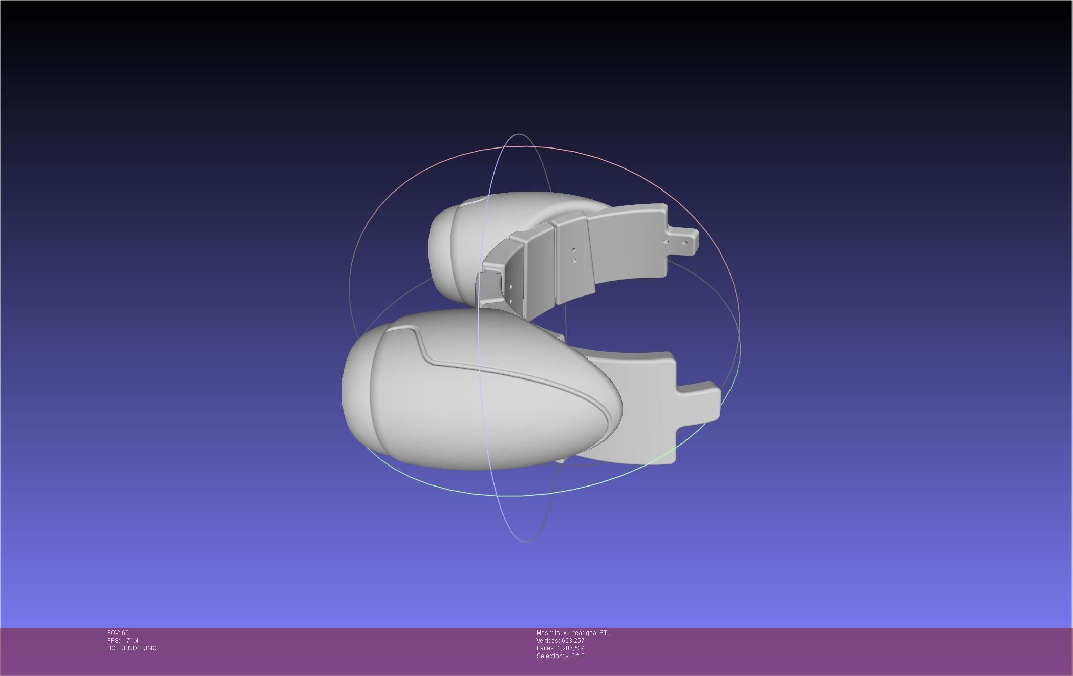 My Hero Academia Asui Tsuyu Headgear 3D print model_5