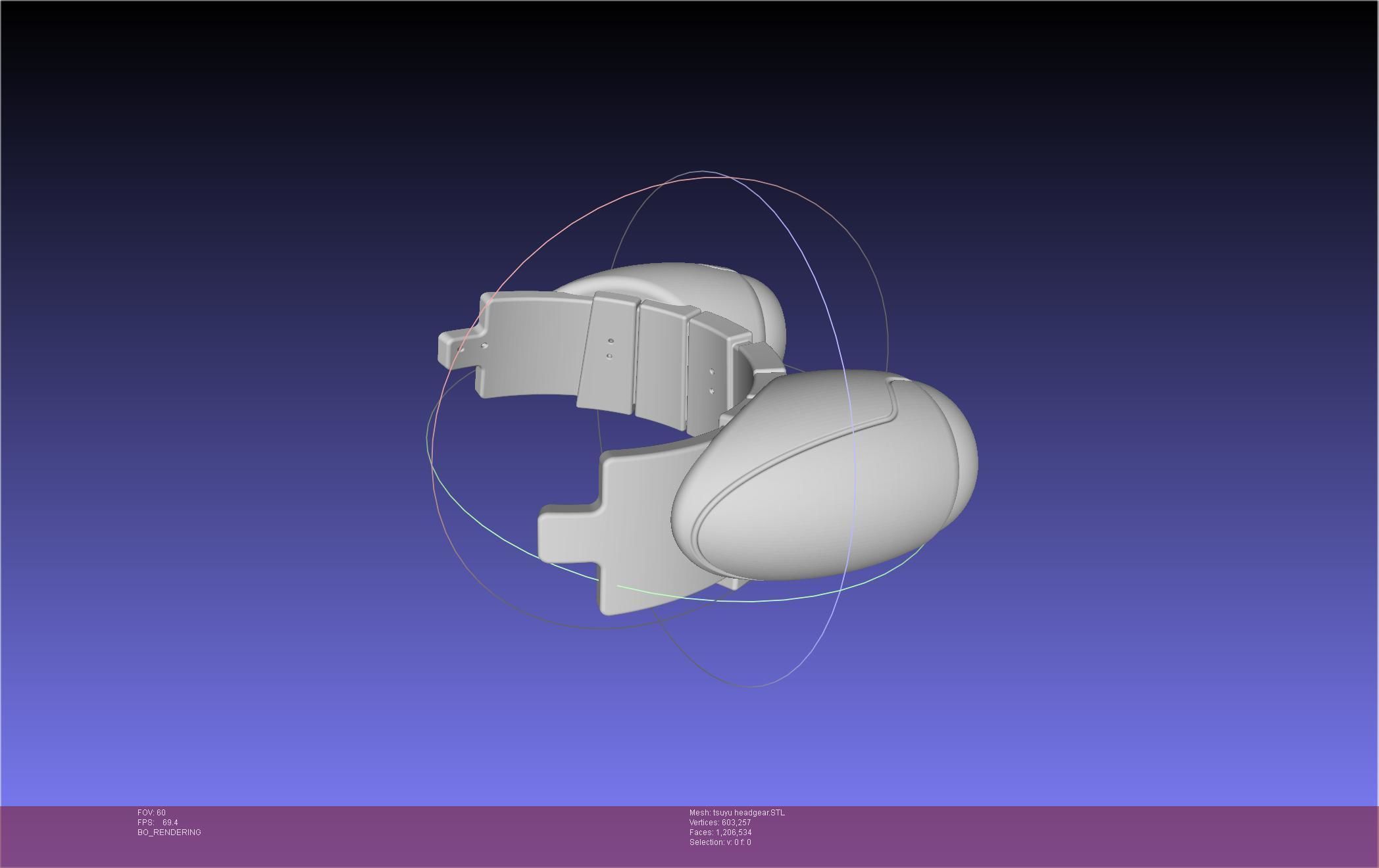 My Hero Academia Asui Tsuyu Headgear 3D print model_27