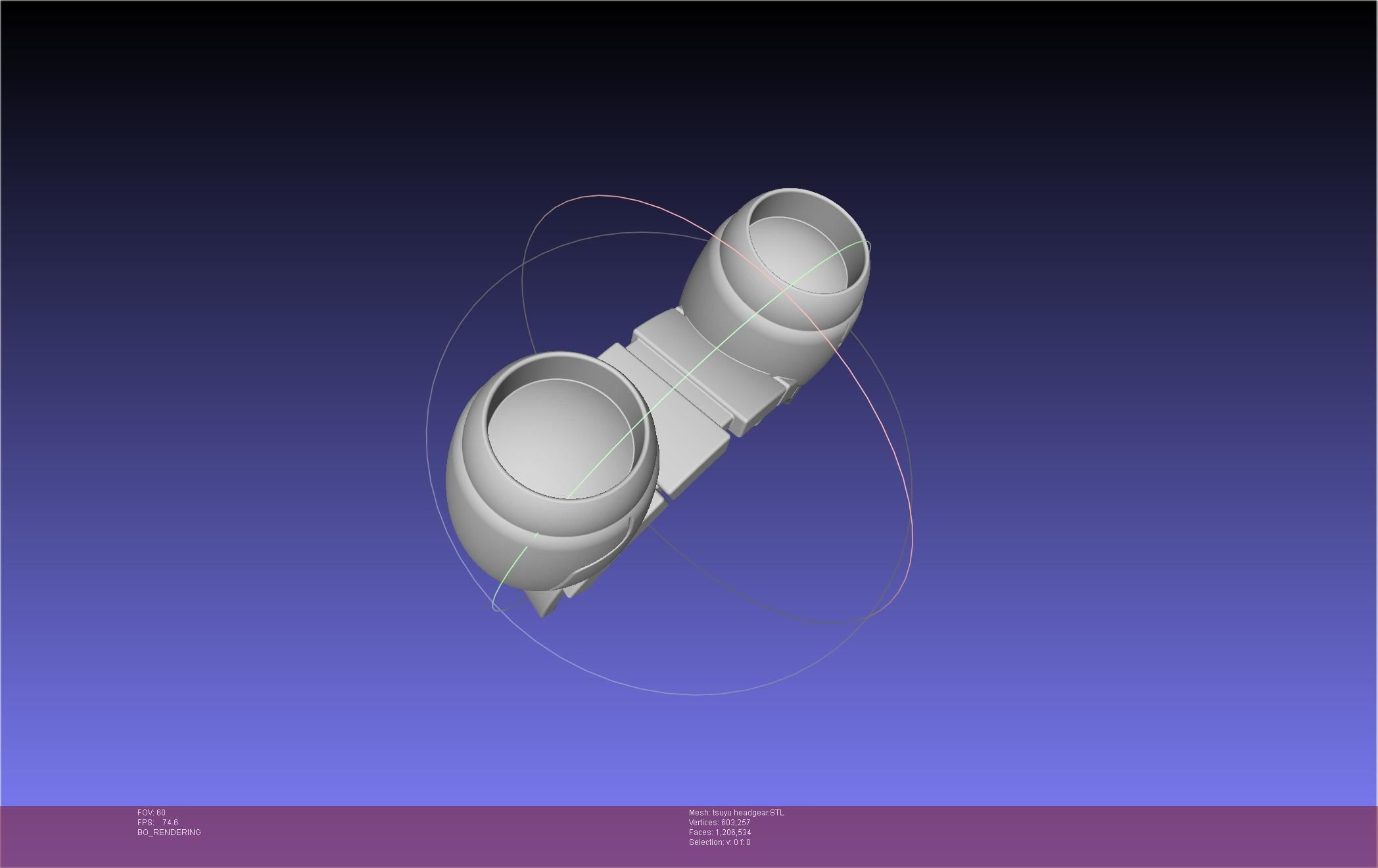 My Hero Academia Asui Tsuyu Headgear 3D print model_20