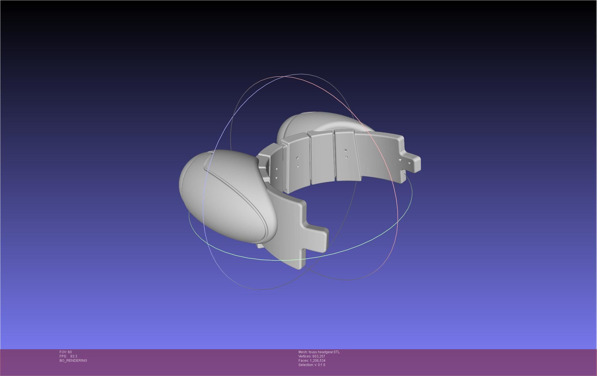 My Hero Academia Asui Tsuyu Headgear 3D print model_23