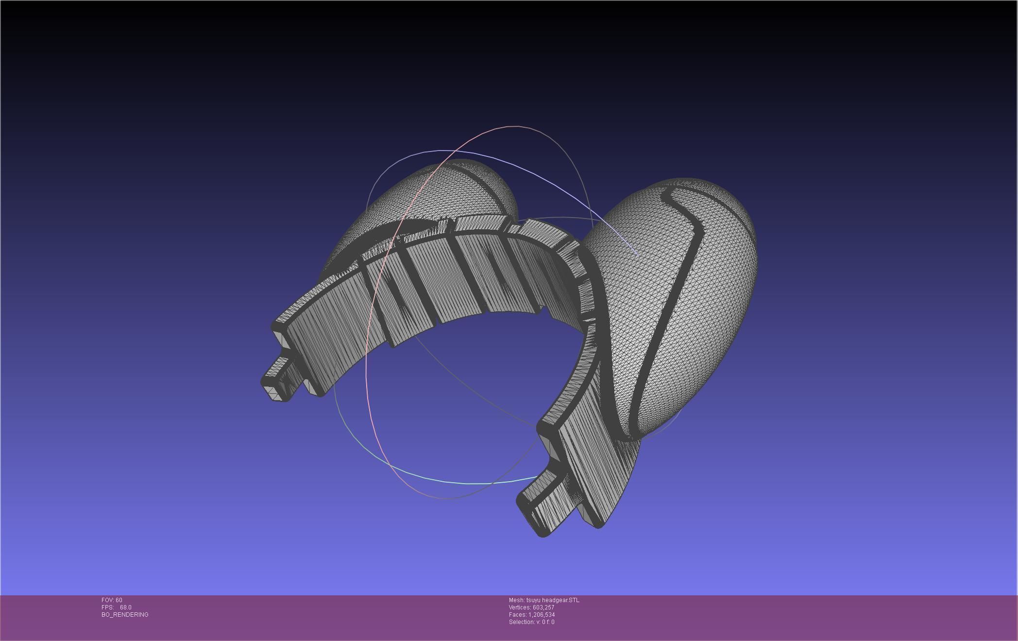 My Hero Academia Asui Tsuyu Headgear 3D print model_39