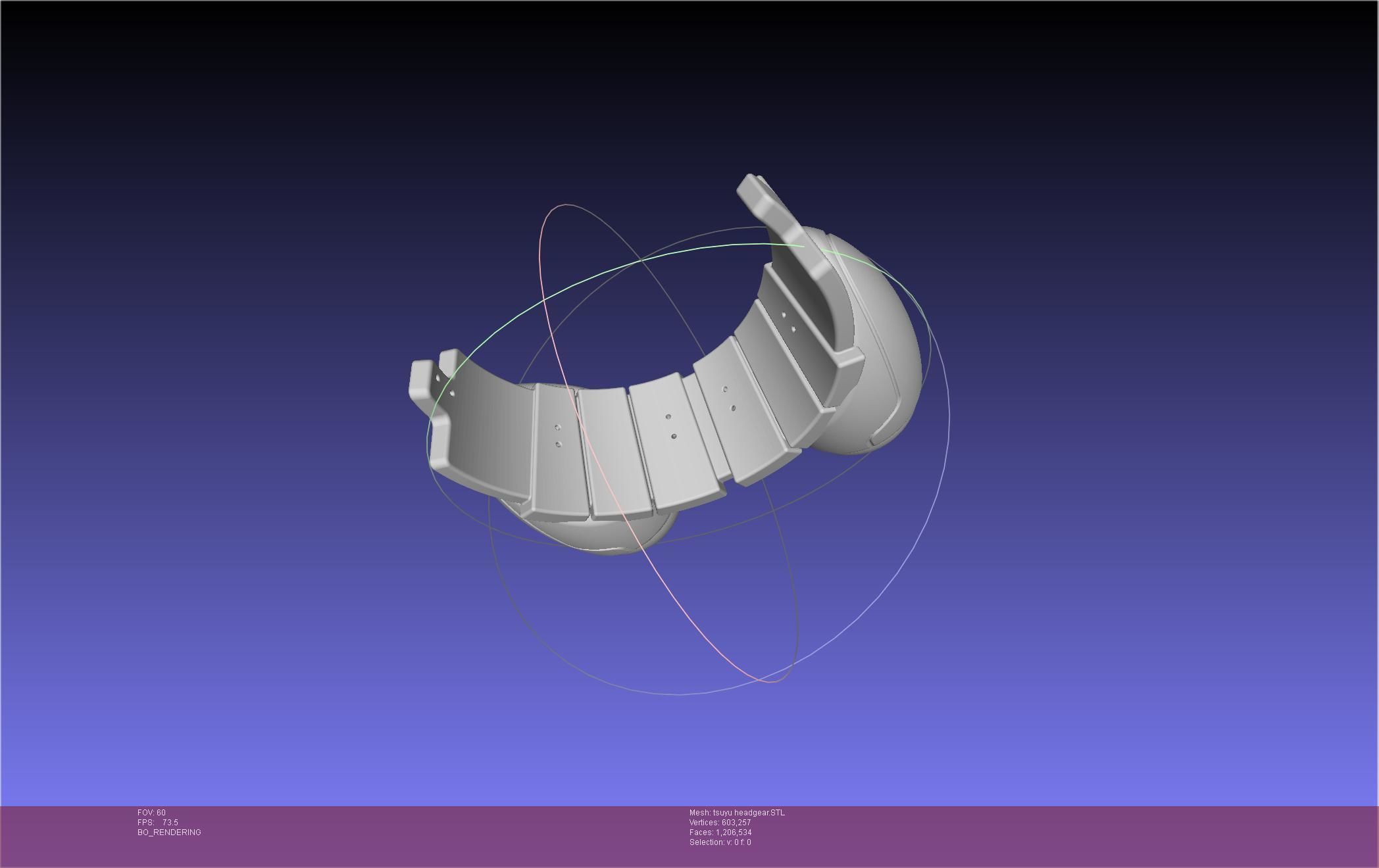 My Hero Academia Asui Tsuyu Headgear 3D print model_17