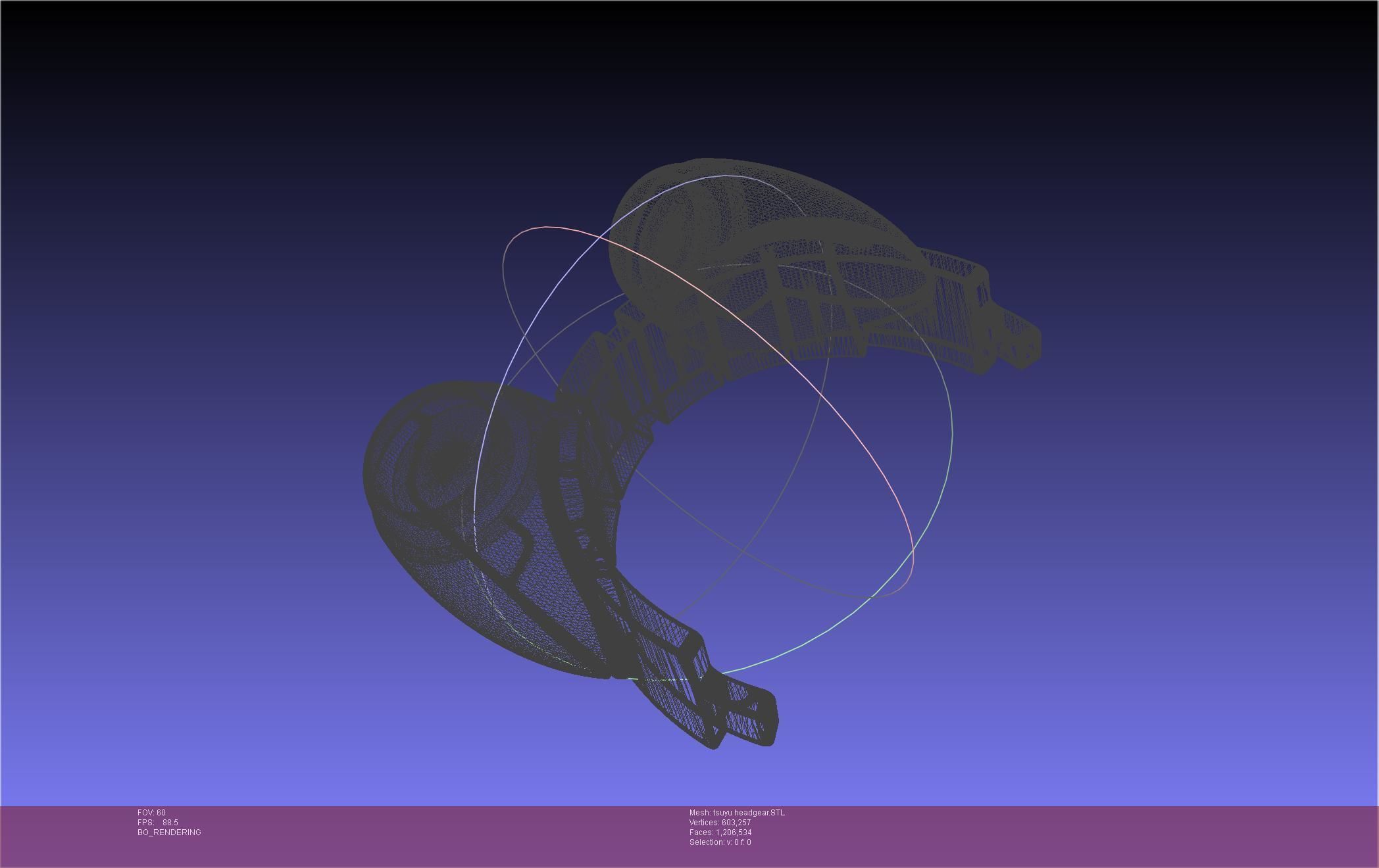 My Hero Academia Asui Tsuyu Headgear 3D print model_47