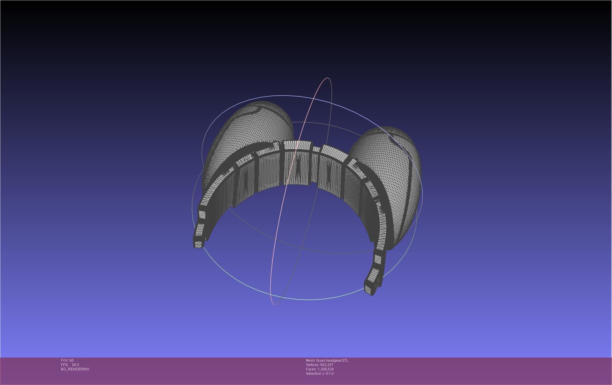 My Hero Academia Asui Tsuyu Headgear 3D print model_33