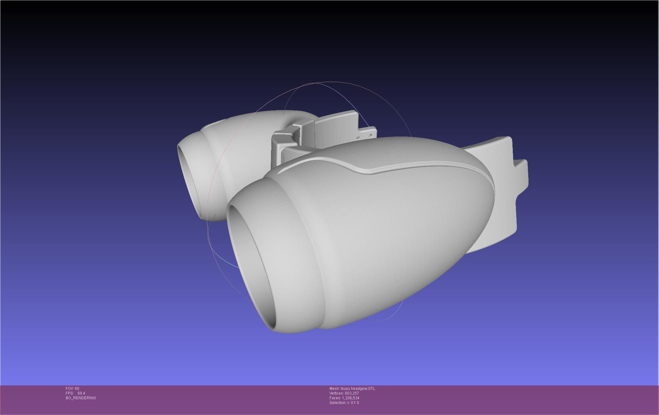 My Hero Academia Asui Tsuyu Headgear 3D print model_44