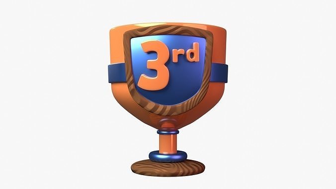 3rd Trophy 3D model