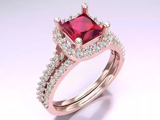 Square Stone Rings - Womens Rings - N225413