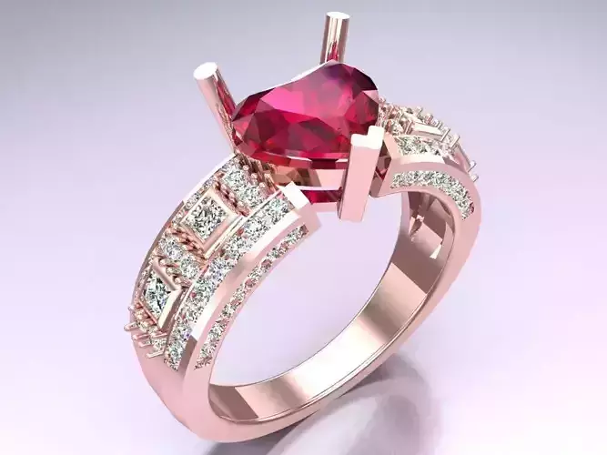 Heart Ring - Womens Rings - N225452