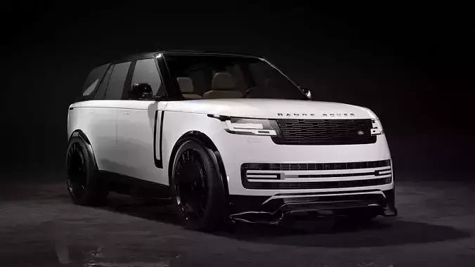 Range Rover 2024 3d Model