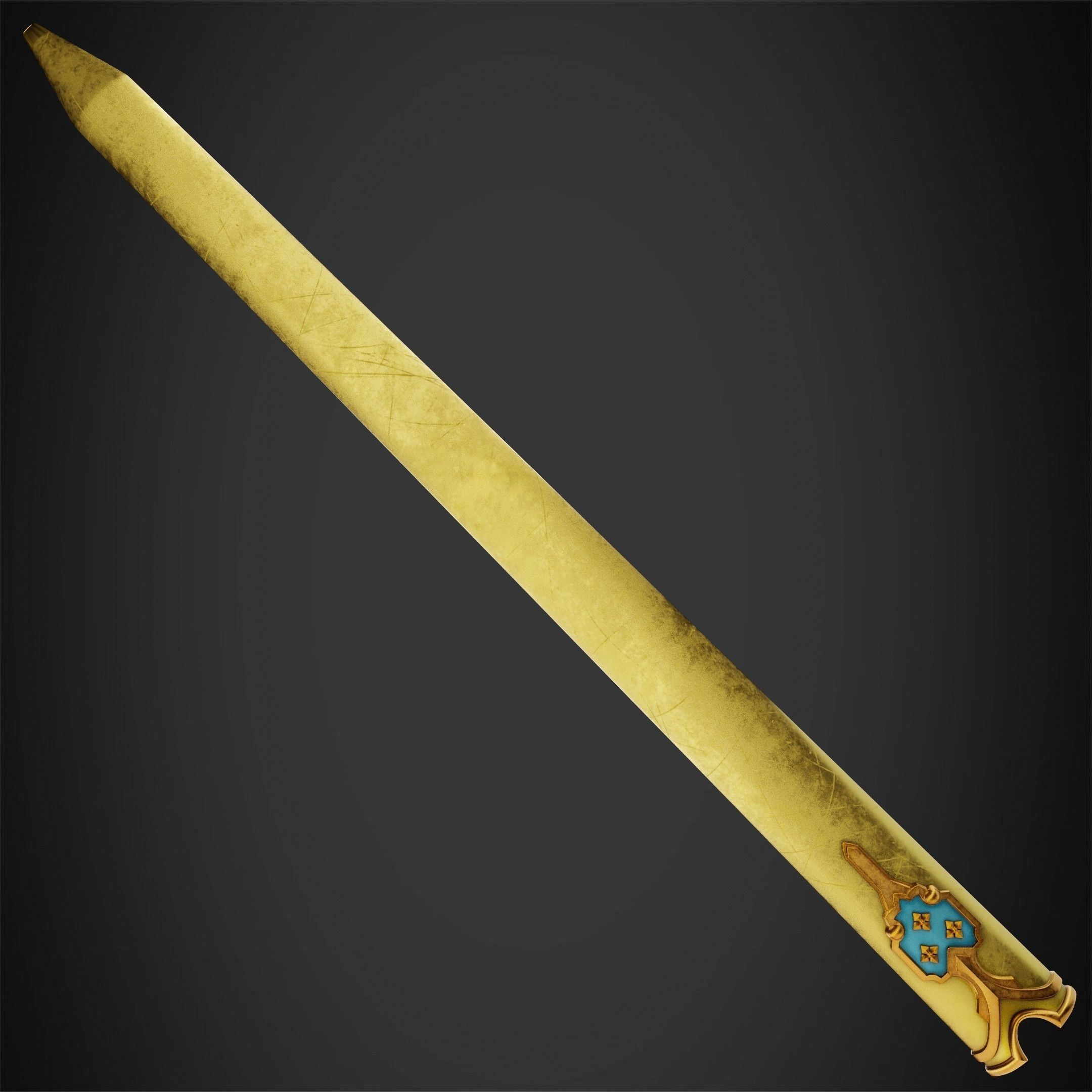 Sword Art Online Alice Fragrant Olive Scabbard for Cosplay 3D print model_2