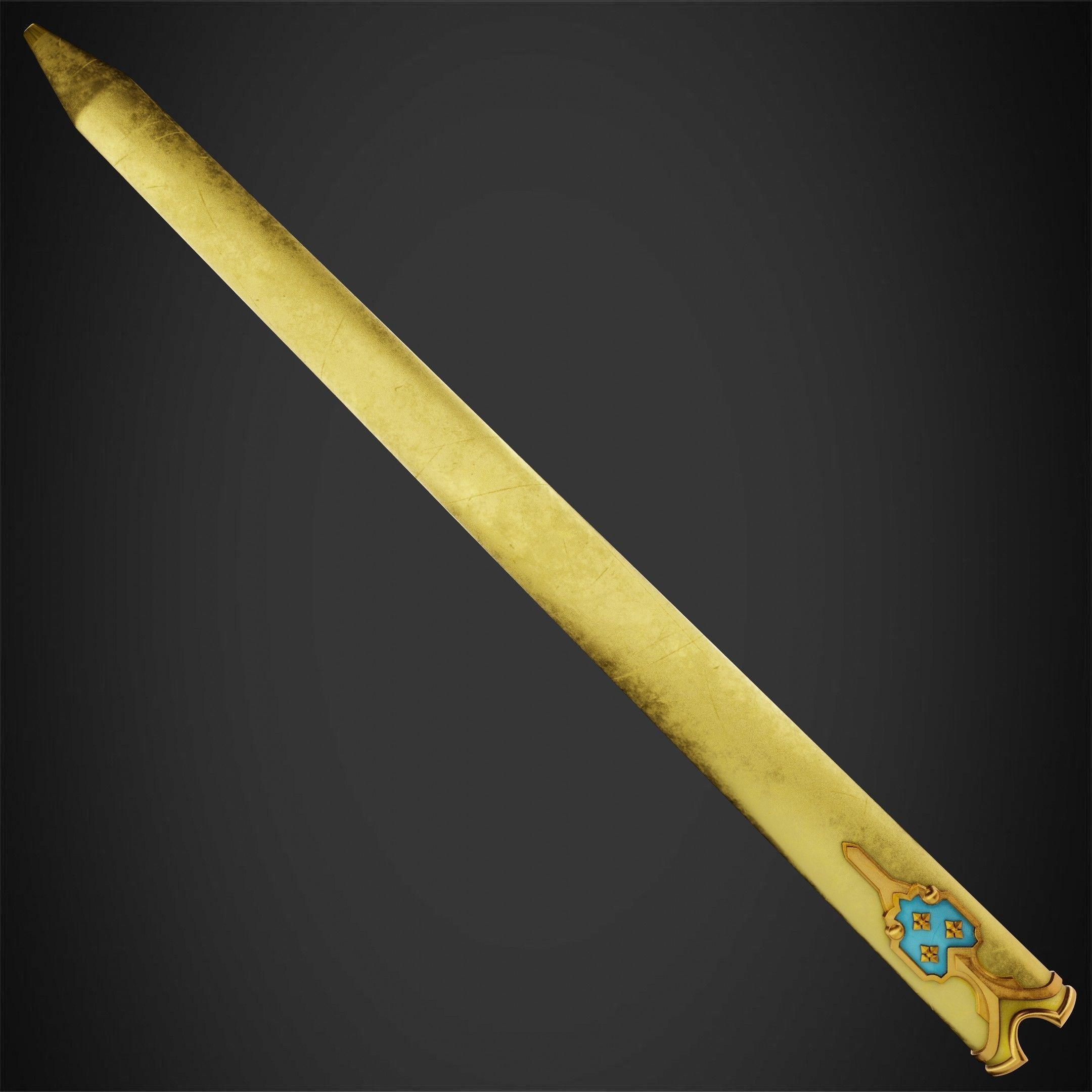 Sword Art Online Alice Fragrant Olive Scabbard for Cosplay 3D print model_6