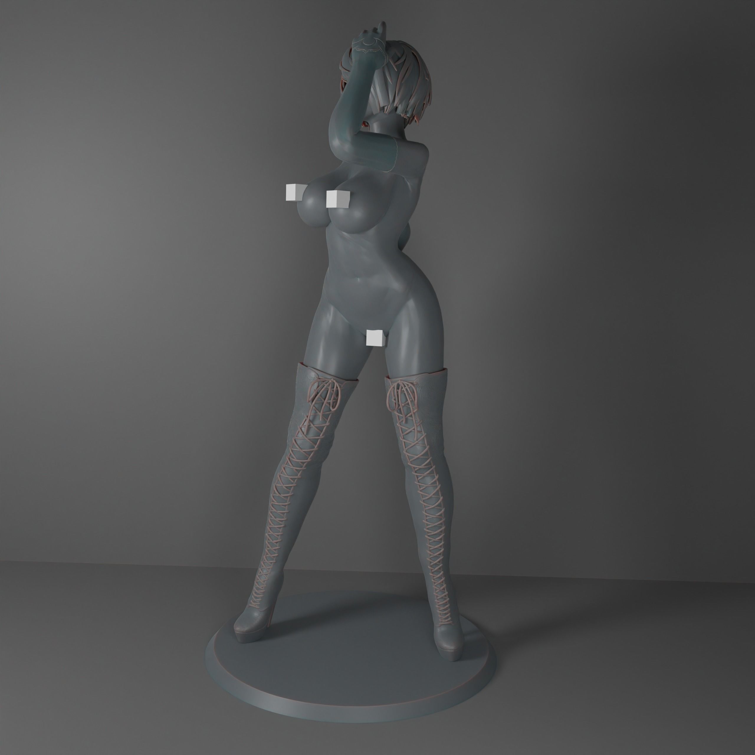 2B NieR Automata 3D print model_4
