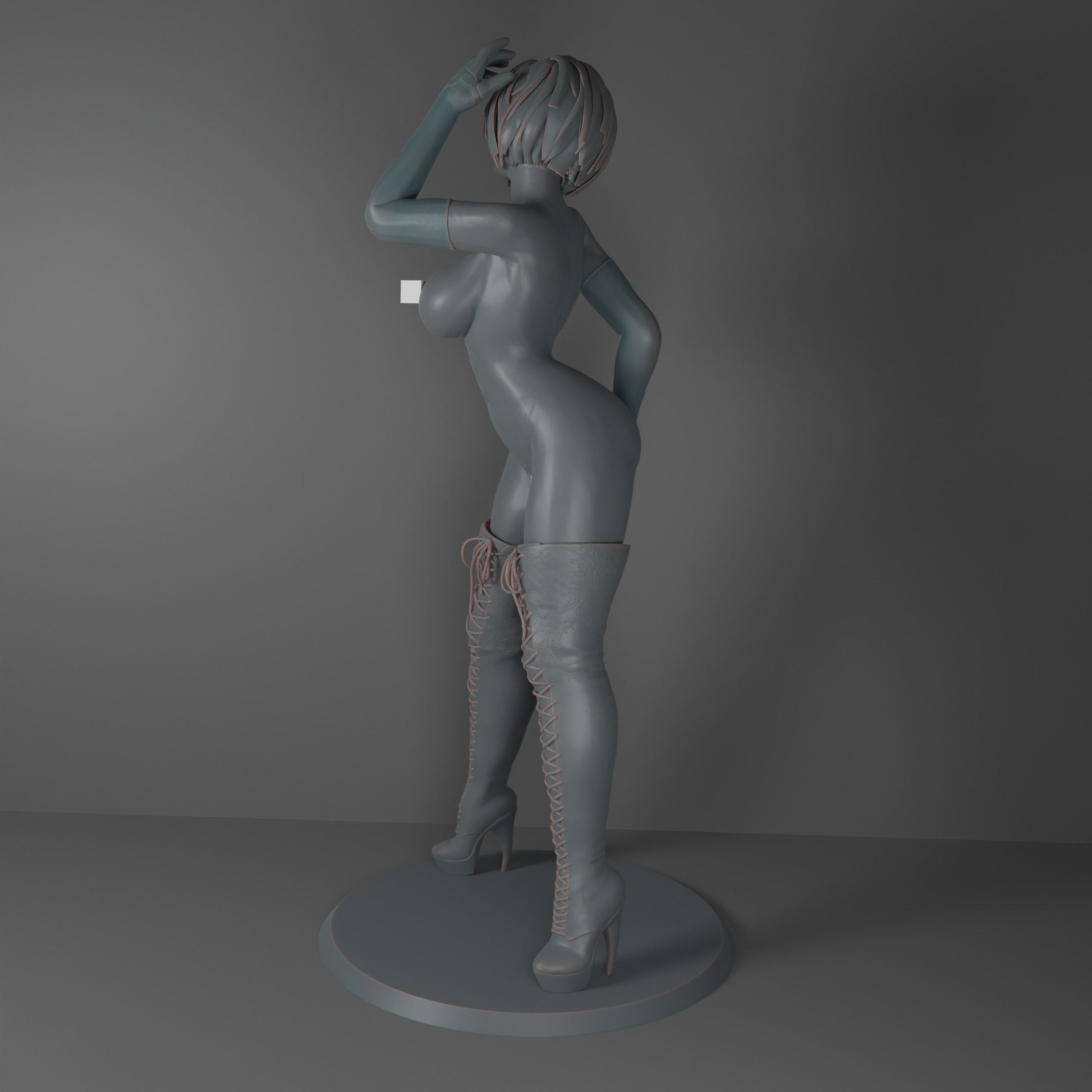 2B NieR Automata 3D print model_6