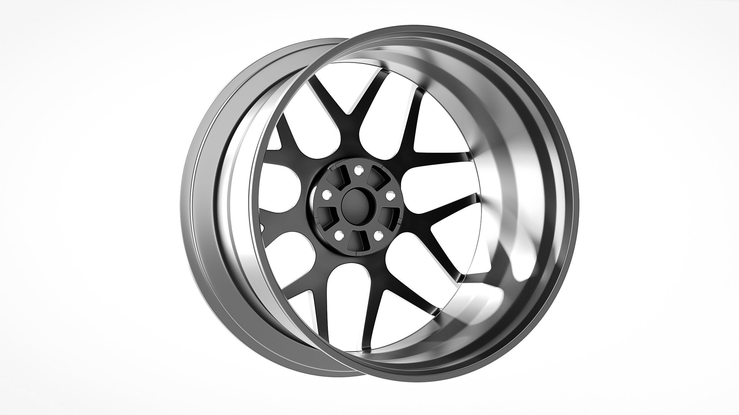 HRE FF01 Low-poly 3D model_4