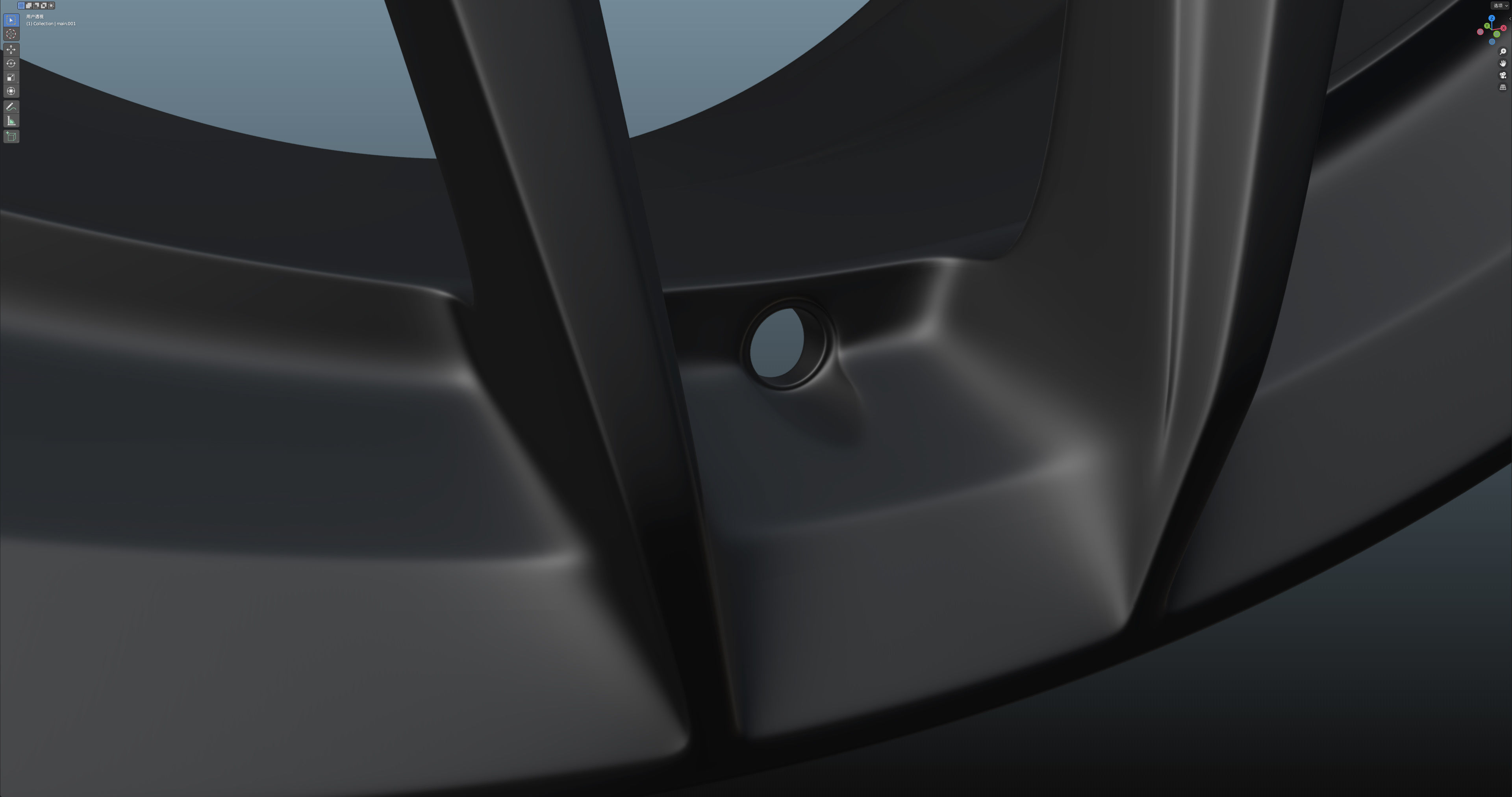 HRE FF01 Low-poly 3D model_19