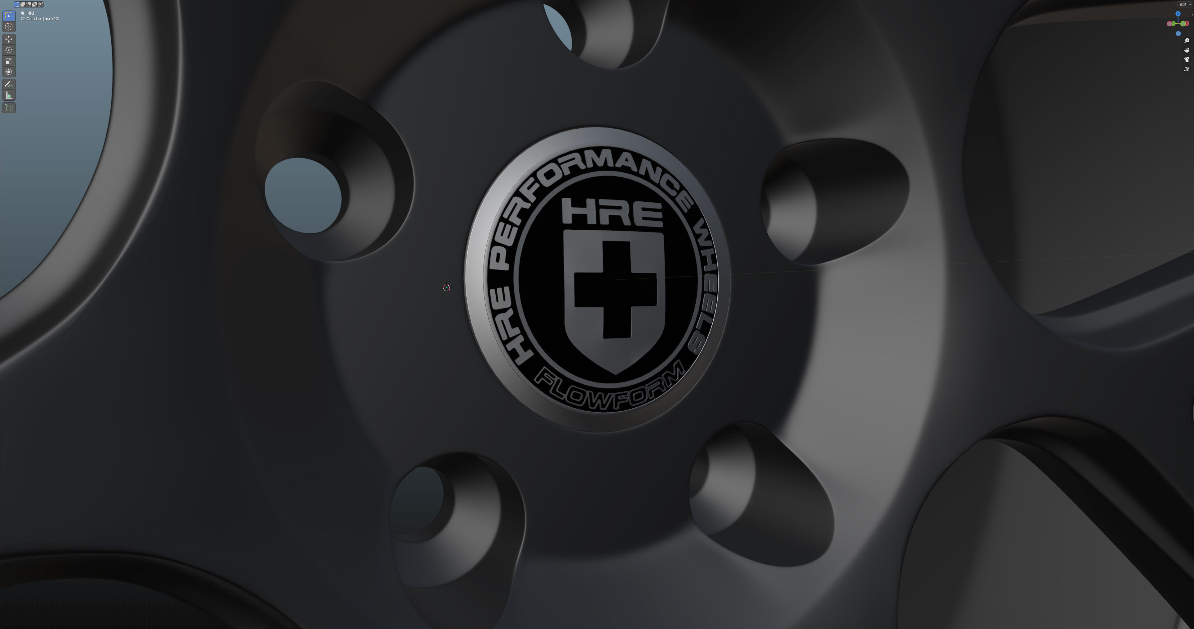 HRE FF01 Low-poly 3D model_18