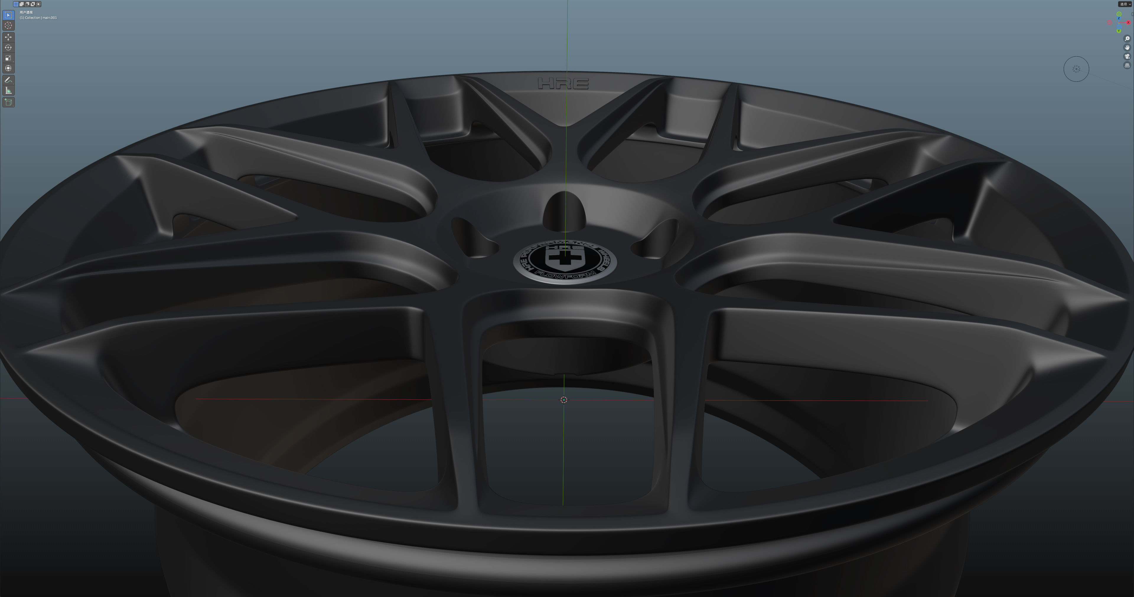 HRE FF01 Low-poly 3D model_17