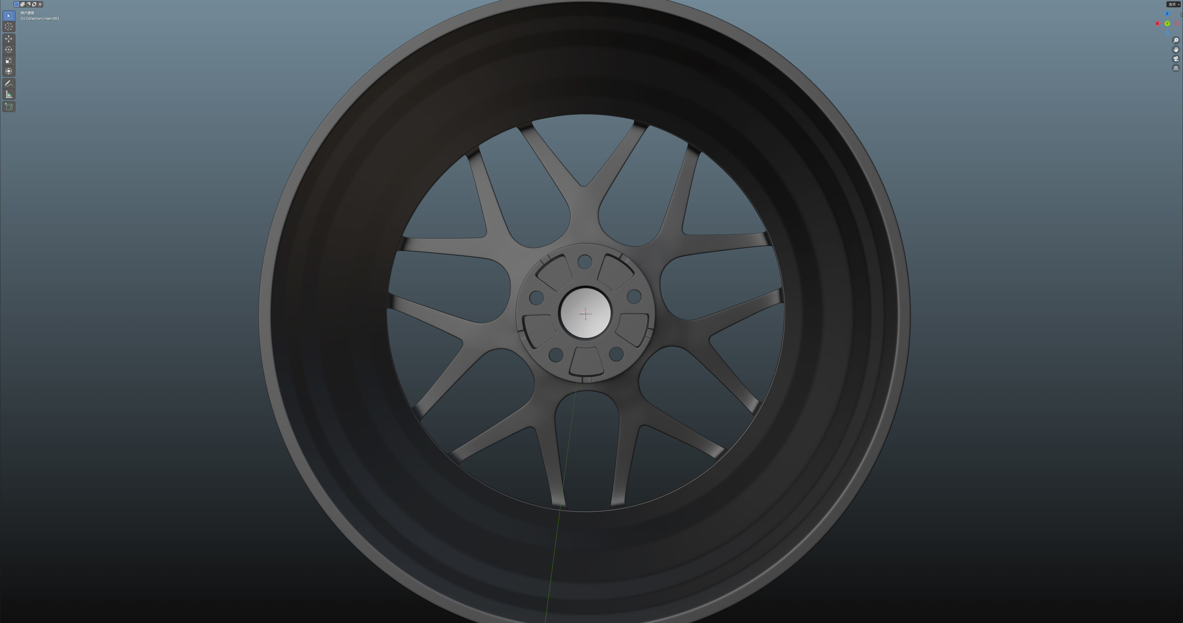 HRE FF01 Low-poly 3D model_13