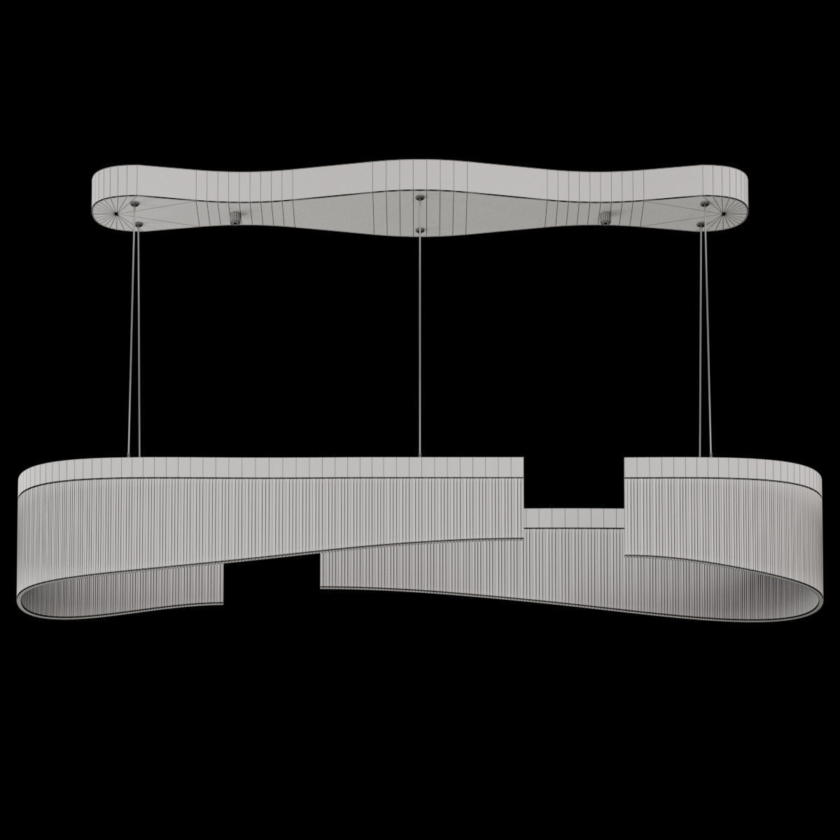 Lamaptron DANELIUS B DUO pendant light 3D model_4