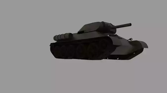T34 tank rigged