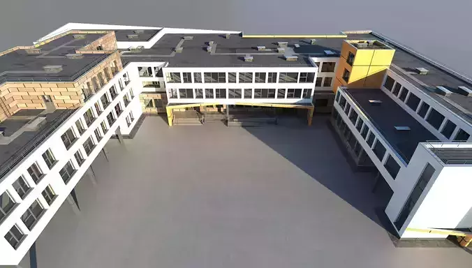 University 3D model