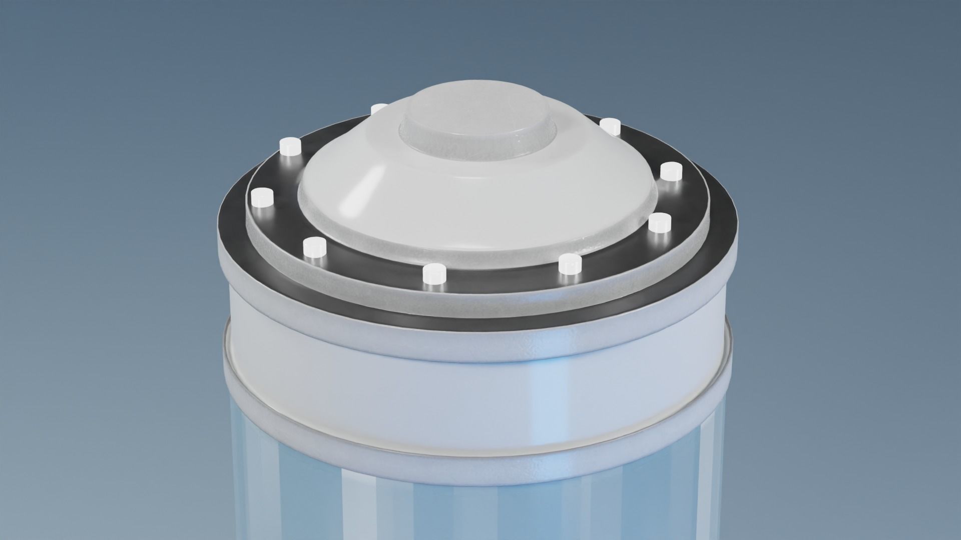 Sci fi container for anything  3D model_5