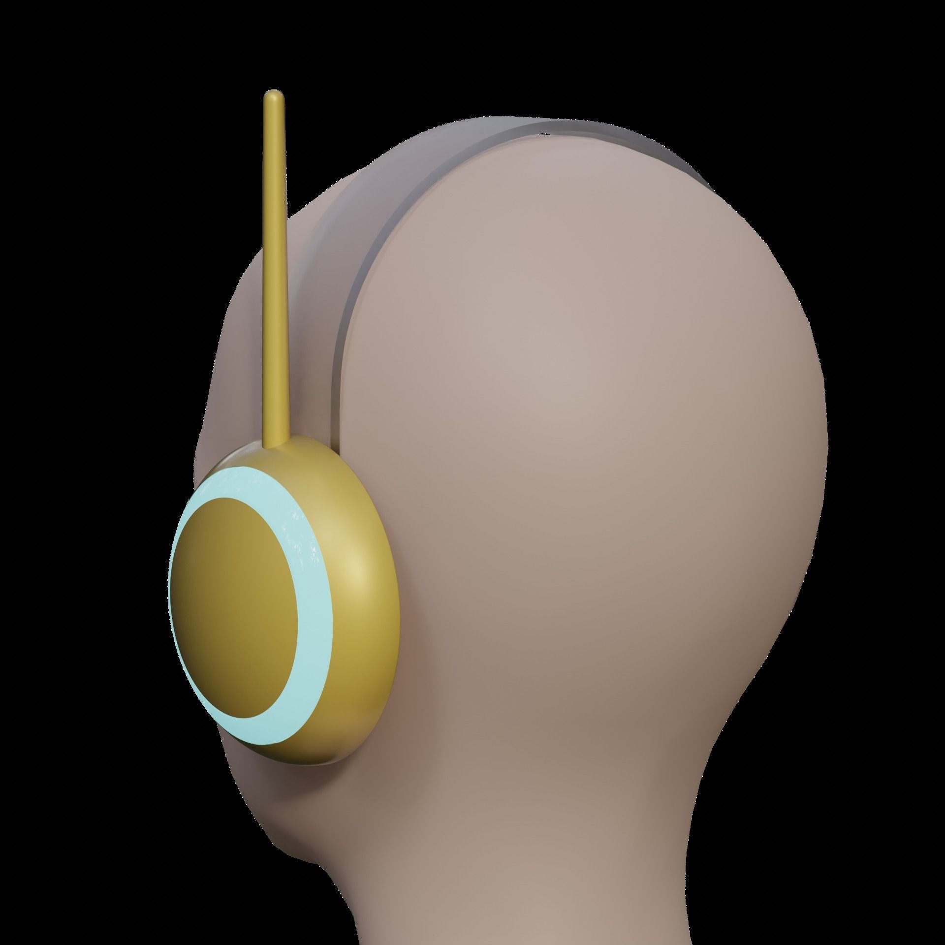 ONE PIECE ROBIN HEADPHONE EGGHEAD COSPLAY 3D PRINT MODEL 3D print model_7