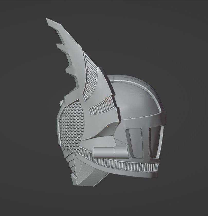 Kamen rider Gatack Helmet printable STL 3D print model_3