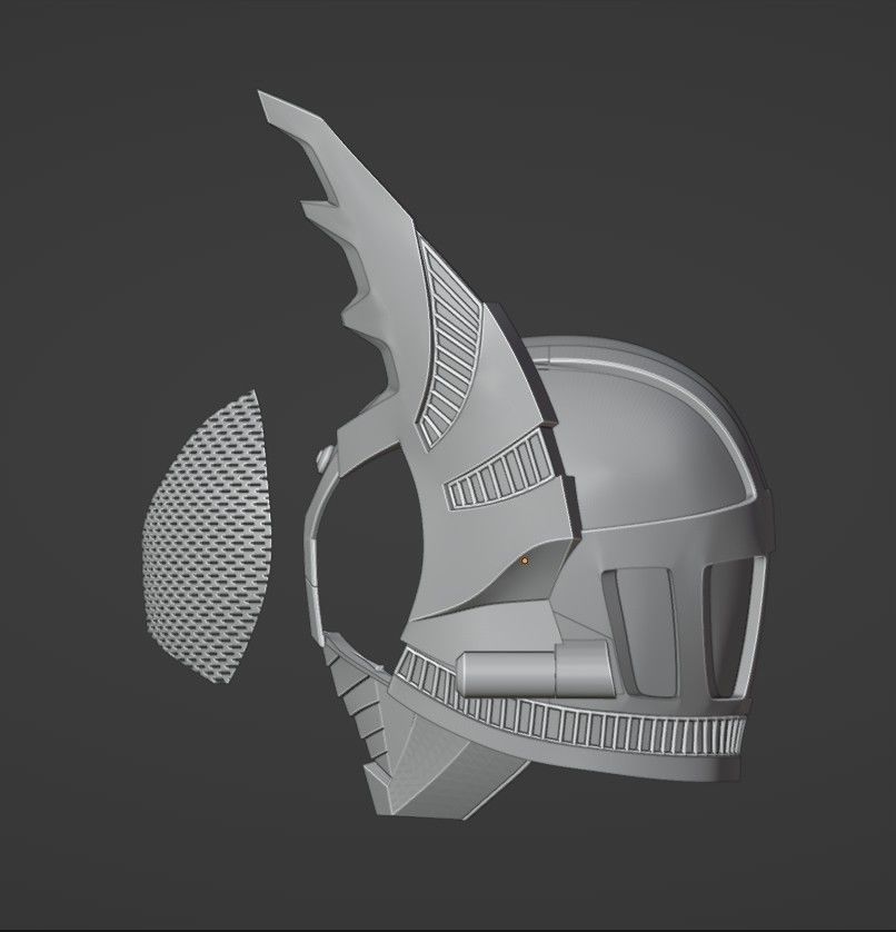Kamen rider Gatack Helmet printable STL 3D print model_5