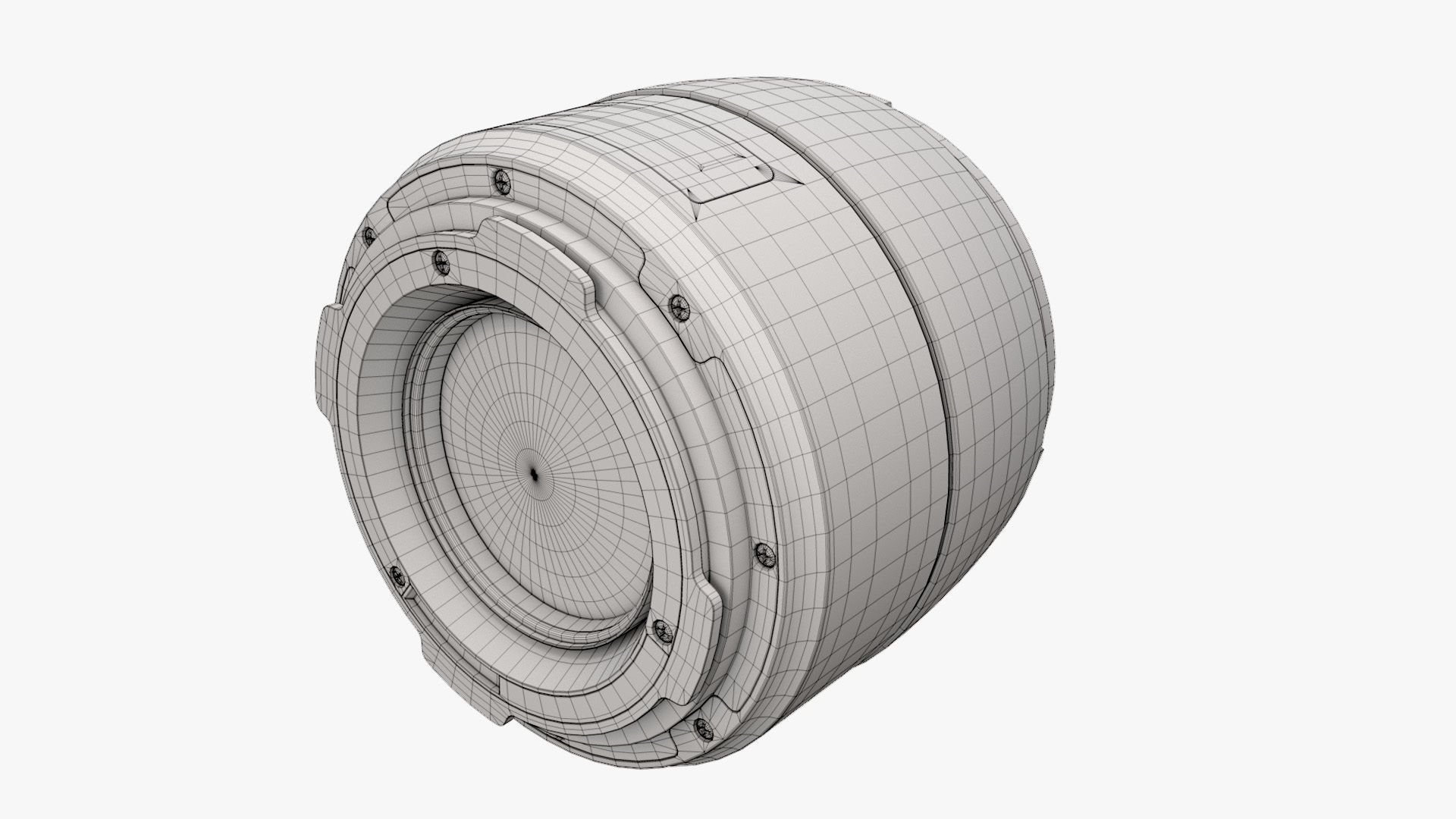 Hasselblad HC 80mm Lens 3D model_13