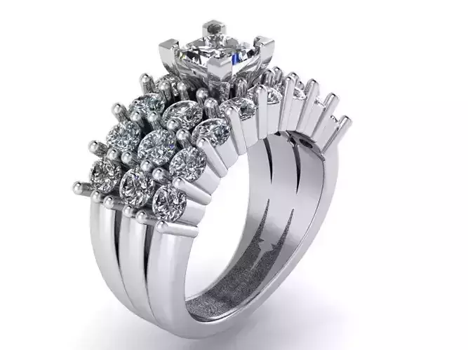 Princess Diamond Ring 2149