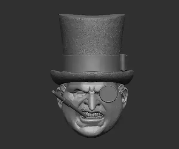 The Penguin DC - Headsculpt for Action Figures 3D print model