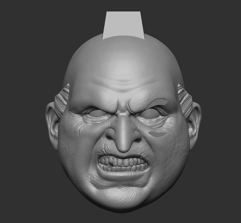 The Penguin DC - Headsculpt for Action Figures 3D print model_3
