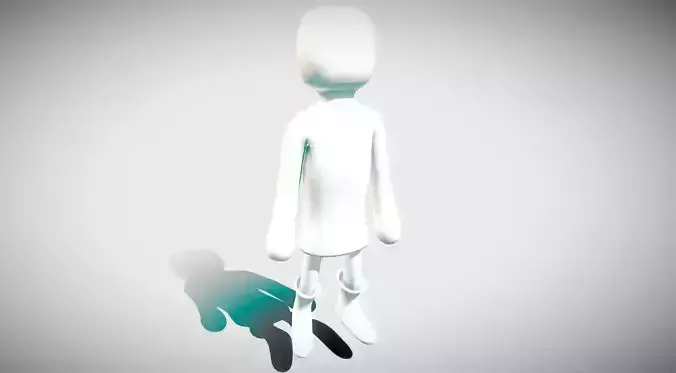 Reference Character Size - Low Poly