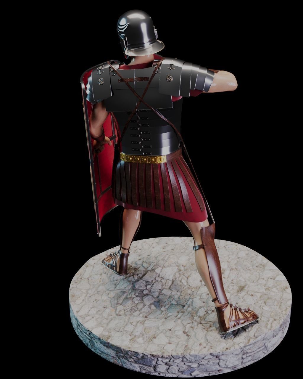 Roman Legioner 3D print model_5