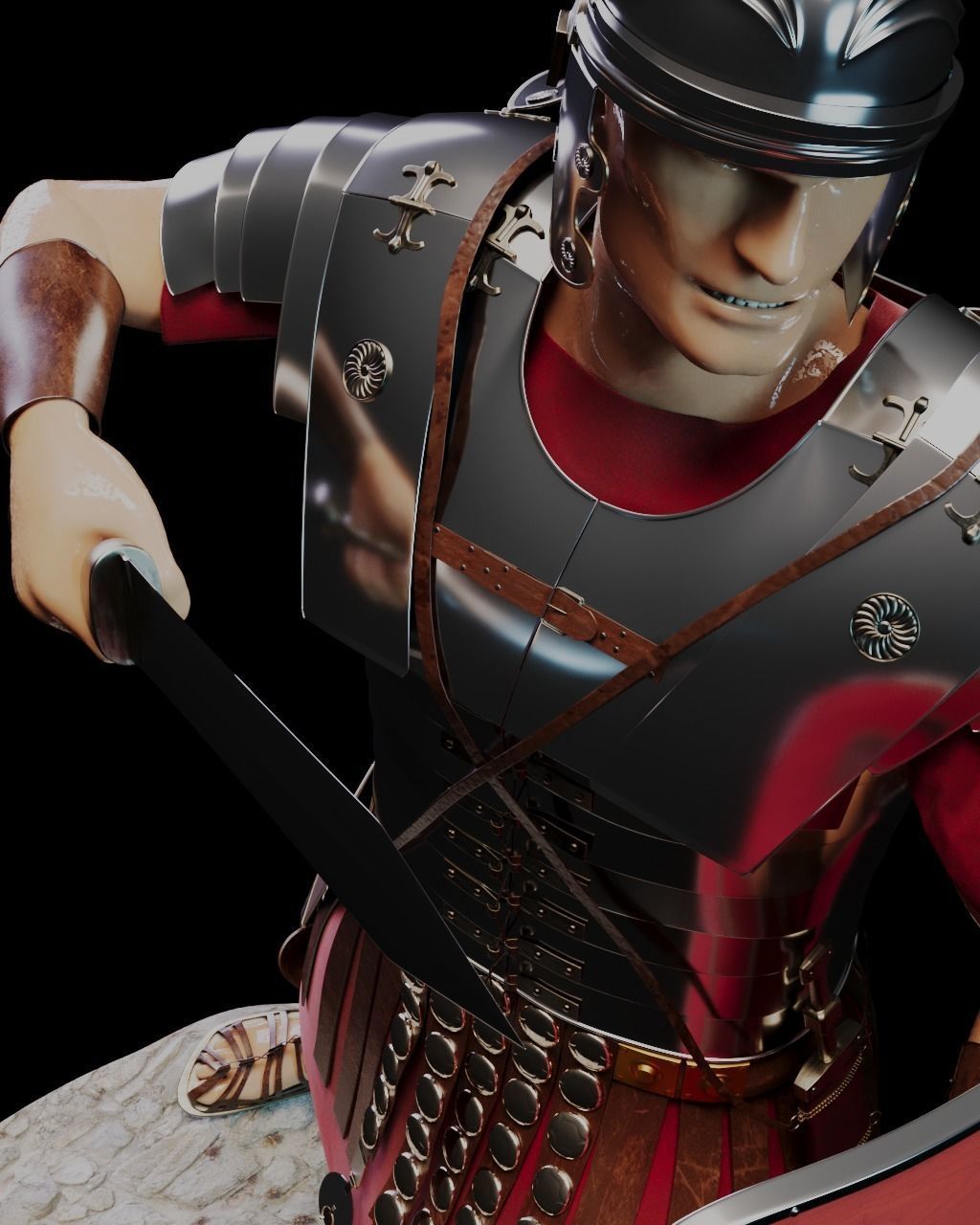 Roman Legioner 3D print model_7