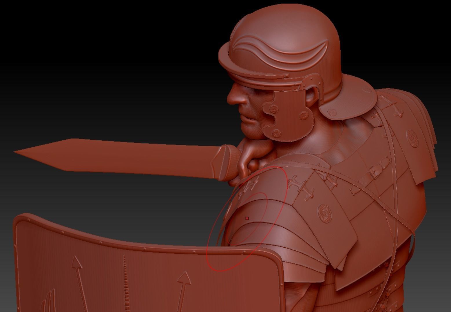 Roman Legioner 3D print model_2