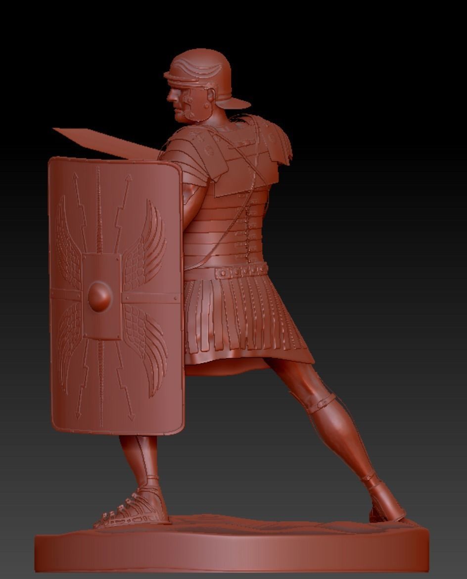 Roman Legioner 3D print model_1