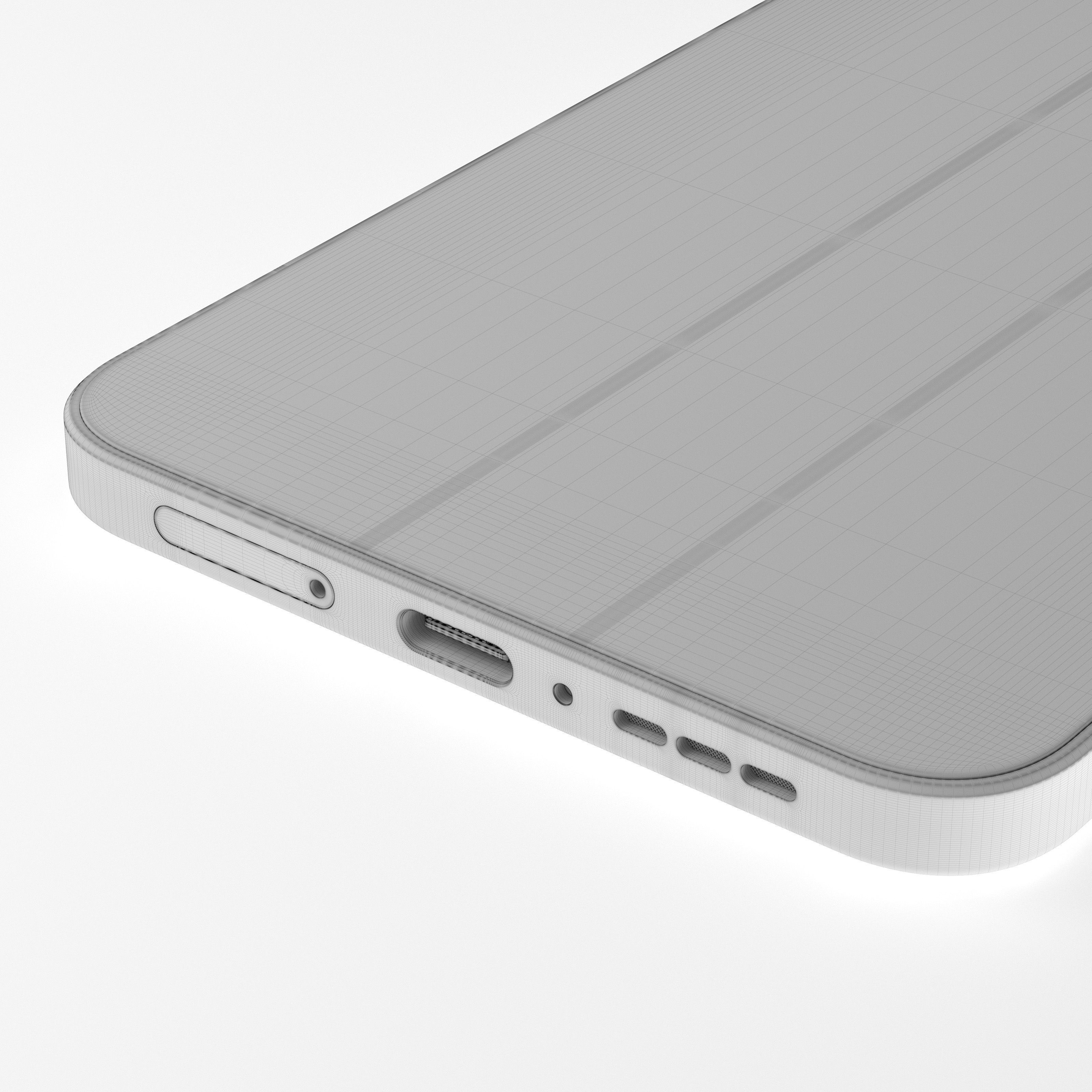 Generic Smartphone 2023 3D model_8
