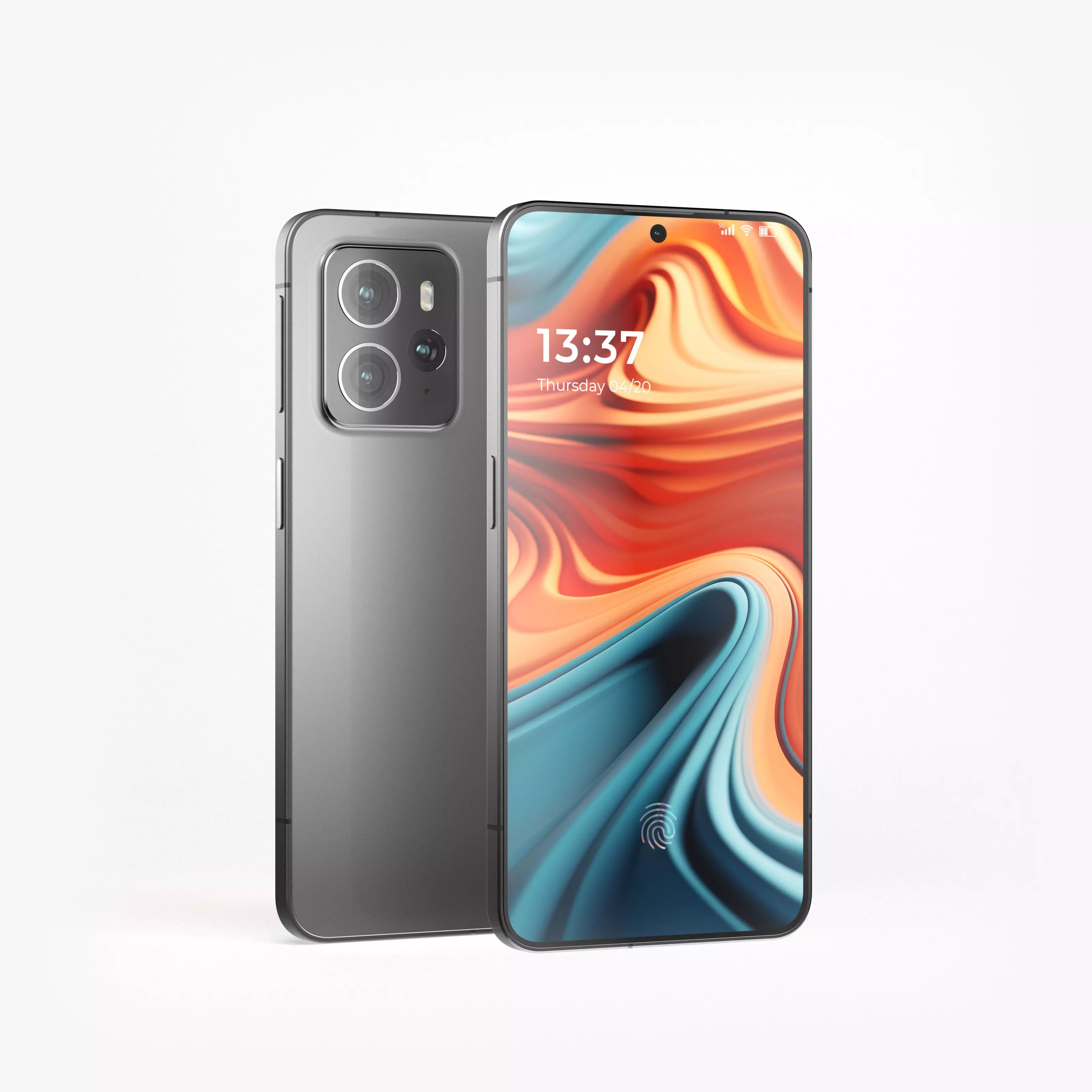 Generic Smartphone 2023 3D model_0